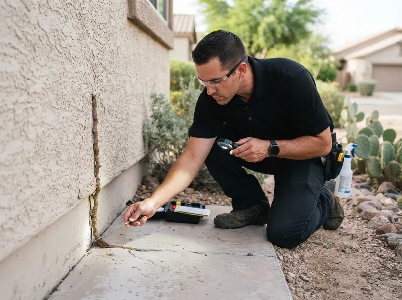 Cracked-Slab and Mud-Tube Termite Inspections in Gilbert, AZ