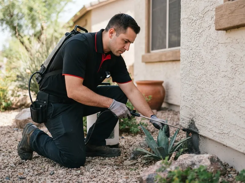 Desert Spider and Black Widow Remediation in Gilbert, AZ